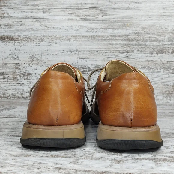 🟪Sz 43 Bed Stu Brown Leather Lace Up Oxford - Picture 12 of 16